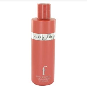 NIB $48 Perry Ellis F by Perry Ellis Shower Gel 6.7 oz for Women